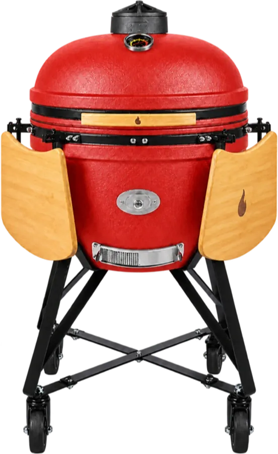 Signal Red 25" kamado