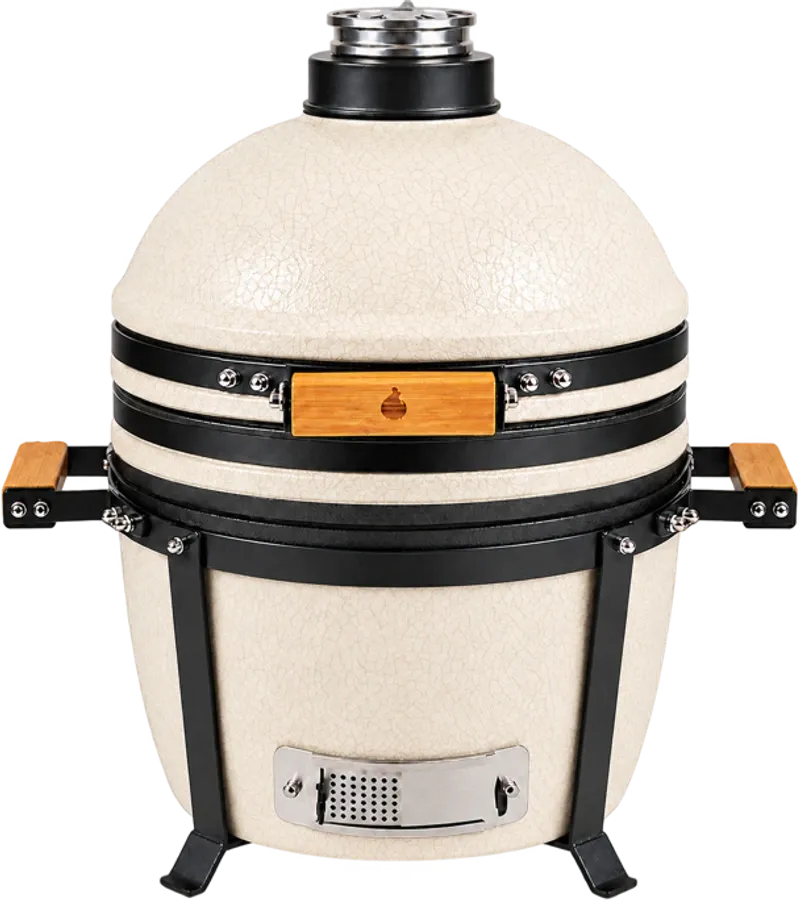 Pearl White 15" kamado