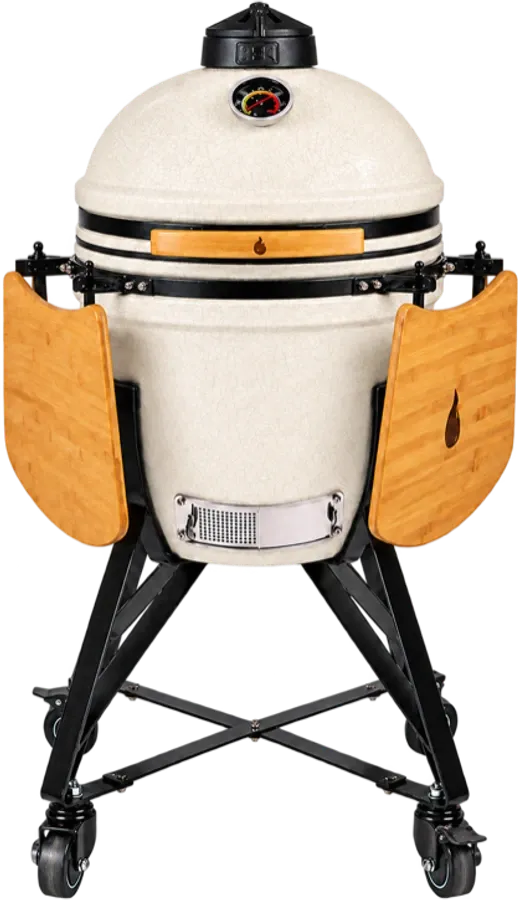 Pearl White 18" kamado